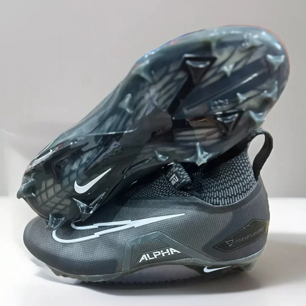Nike Alpha Menace Elite 3 Flyknit Football Cleats Black CT6648-010 Men S… - Picture 5 of 5